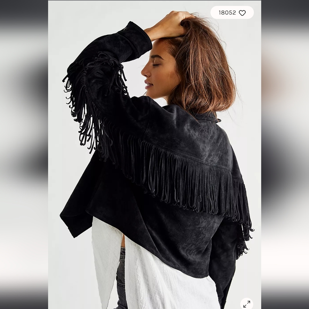 Free people x BlankNyc Current Twist and shout jacket